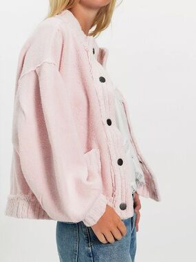 Free people We The Free Cute In This Cardi primrose pink